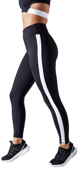 Workout Empire Strike Leggings - Obsidian Schwarz