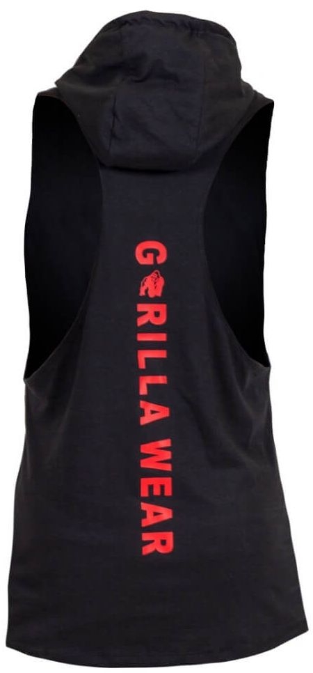 Gorilla Wear Lawrence Hooded Tank Top - Schwarz