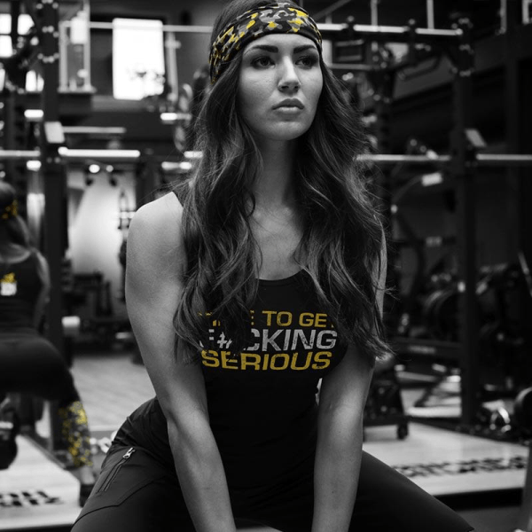 Dedicated Nutrition Women Stringer Time To Get Serious