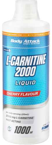 Body Attack L-Carnitine Liquid 2000 - 1000ml