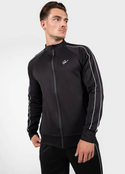 Gorilla Wear Wenden Track Jacket - Schwarz Weiß