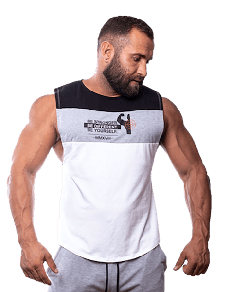 Fitnessvictim Men Casual Logo Tank