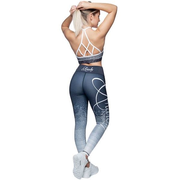 Anarchy Apparel Compression Leggings Stripes MF
