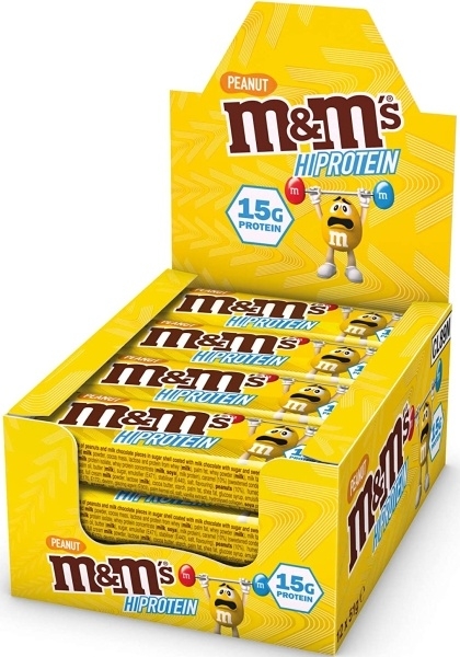 M&M's Hi Protein Bar - 12 x 51g Riegel