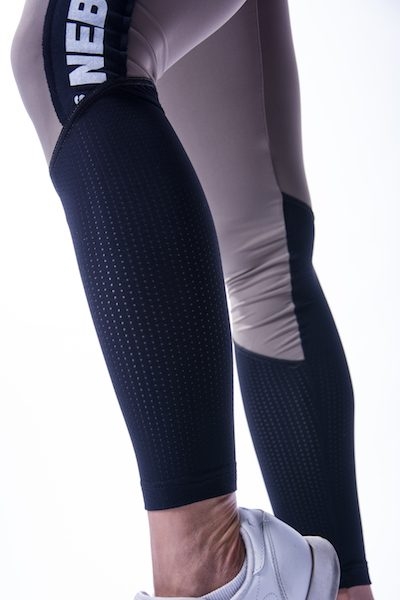 Nebbia High Waist Mesh Leggings - Mocha