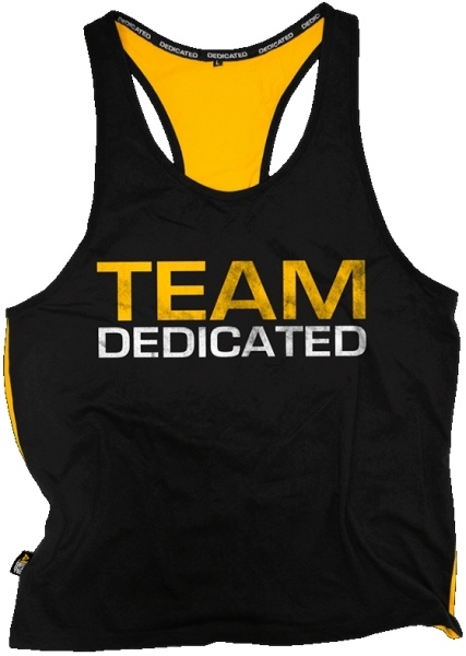 Dedicated Nutrition Stringer Team Dedicated - Yellow Black