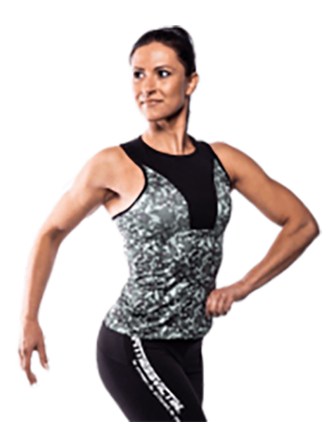 Fitnessvictim Women Camou Tank