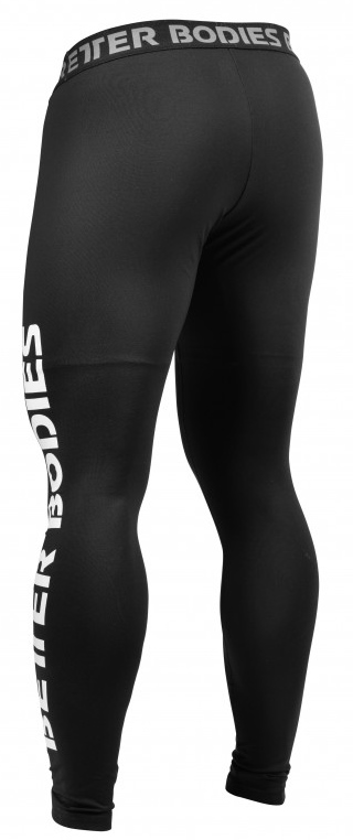 Better Bodies Mens Logo Tights - Black