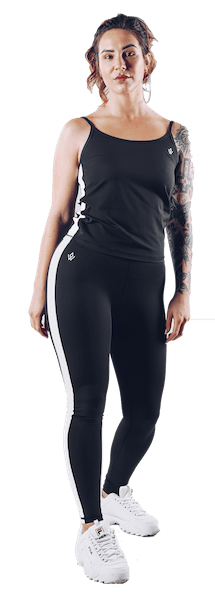 Workout Empire Strike Tank - Obsidian Schwarz