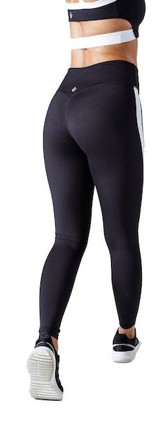 Workout Empire Strike Leggings - Obsidian Schwarz