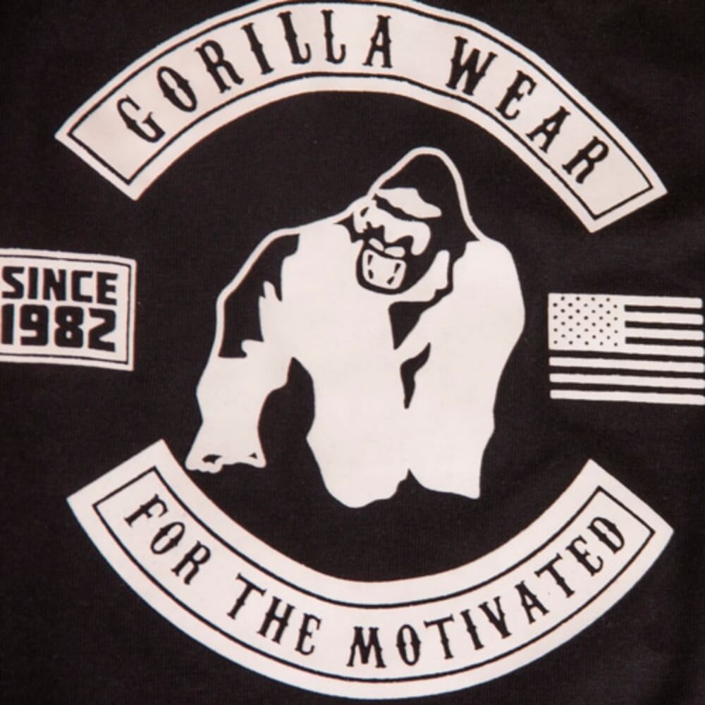 Gorilla Wear Lawrence Hooded Tank Top - Schwarz