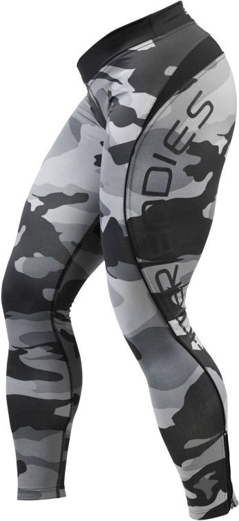 Better Bodies Camo Long Tights - Grey