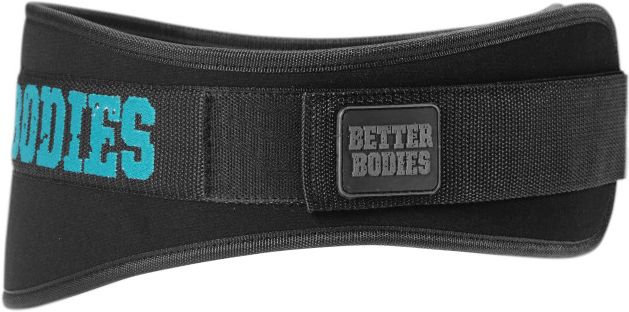 Better Bodies Womens Gym Belt - Schwarz / Blau