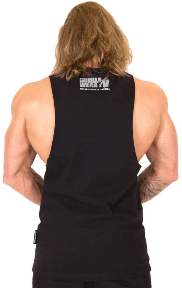 Gorilla Wear Dakota Sleeveless T-Shirt - Schwarz