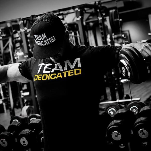 Dedicated Nutrition T-Shirt Team Dedicated