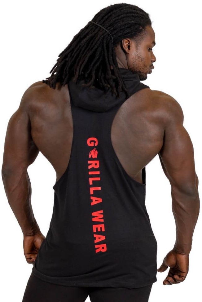 Gorilla Wear Lawrence Hooded Tank Top - Schwarz
