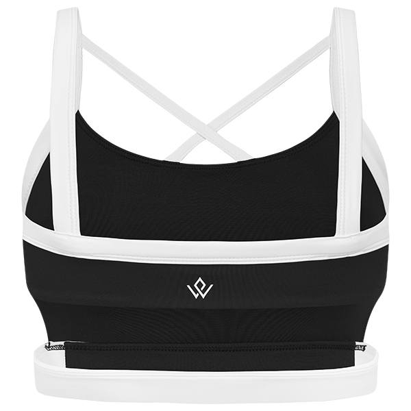 Workout Empire Strike Bra - Obsidian Schwarz