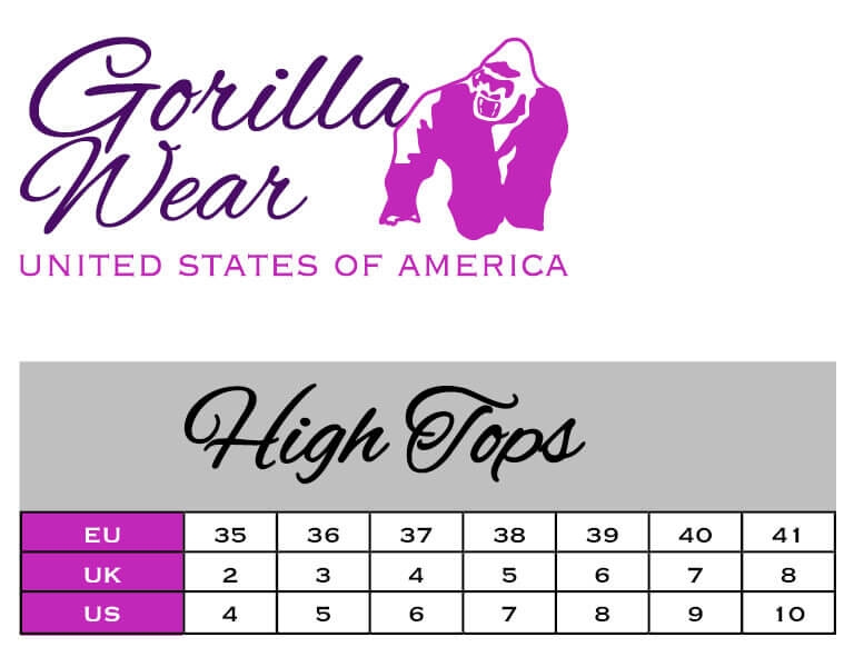 Gorilla Wear Womens High Tops - Pink