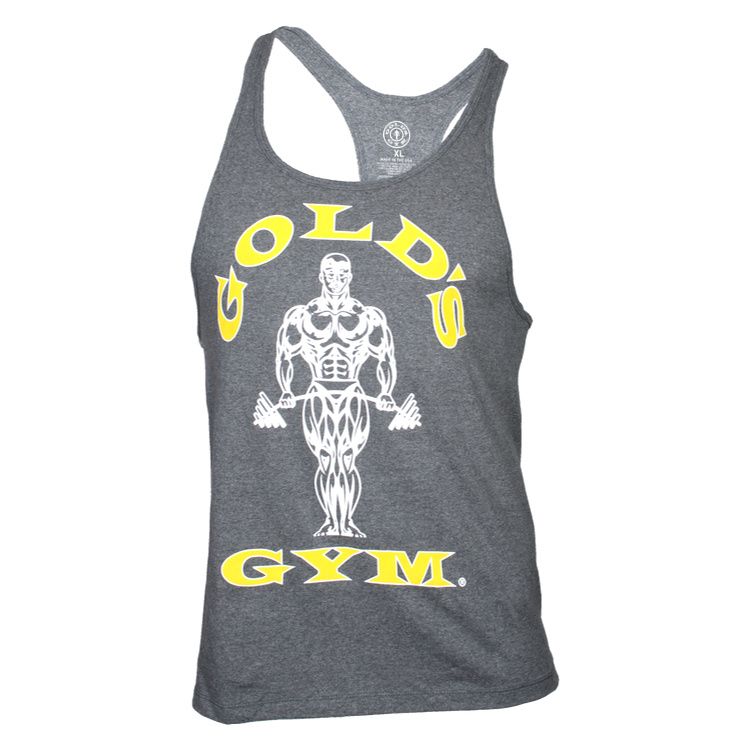 Golds Gym Classic Stringer Tank Top - Arctic Gray