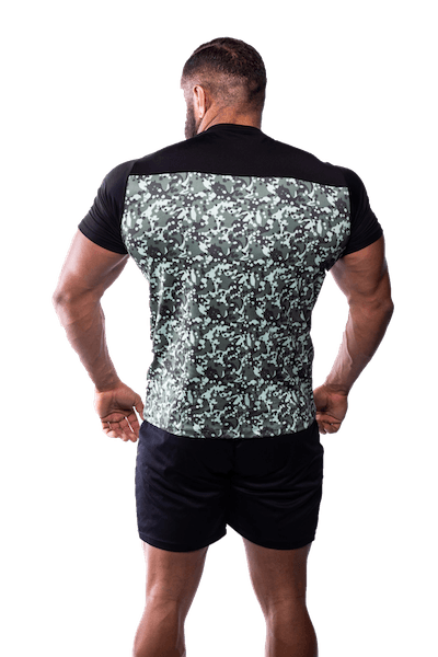 Fitnessvictim Men Camou Shirt