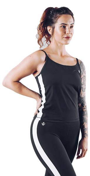 Workout Empire Strike Tank - Obsidian Schwarz