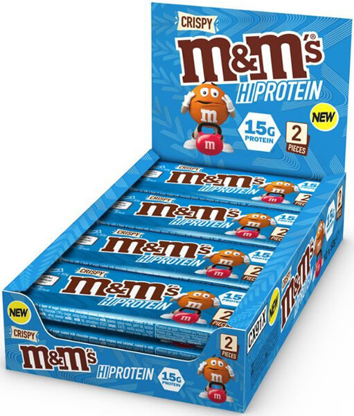 M&Ms Crispy High Protein Bar
