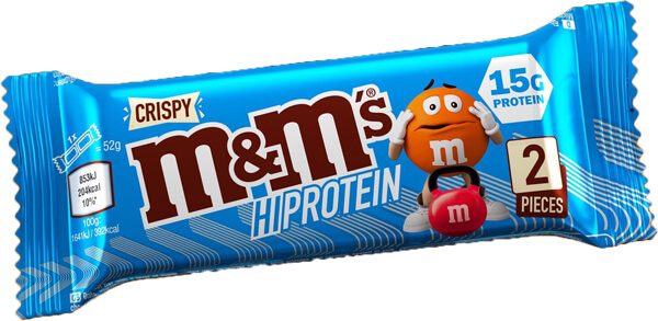 M&Ms Crispy High Protein Bar