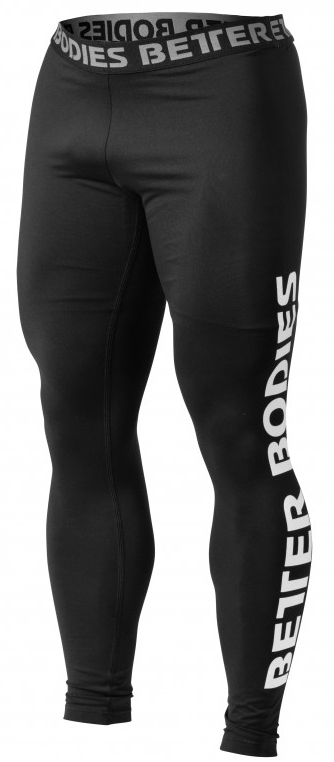 Better Bodies Mens Logo Tights - Black