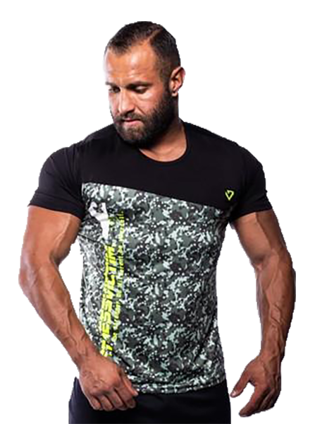 Fitnessvictim Men Camou Shirt