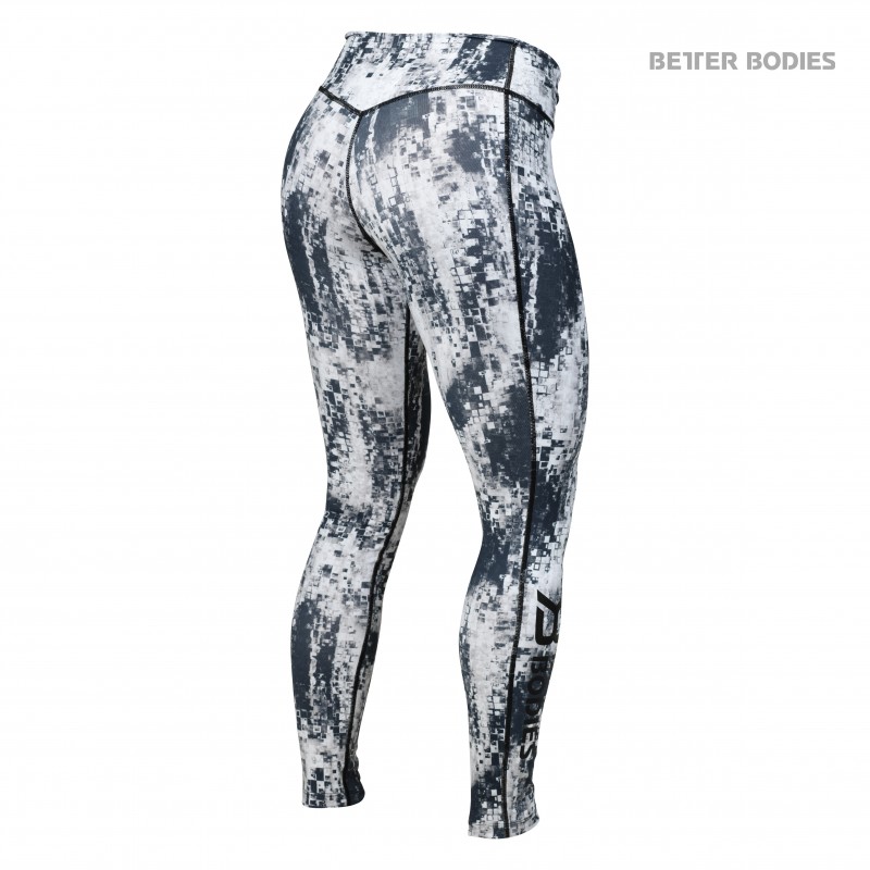 Better Bodies Bowery Tights - Black/White