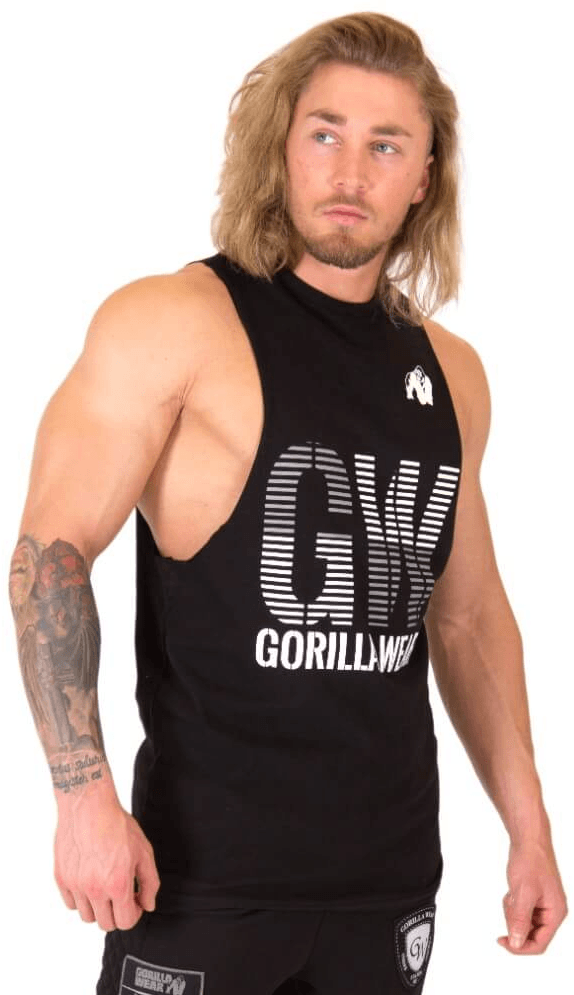 Gorilla Wear Dakota Sleeveless T-Shirt - Schwarz