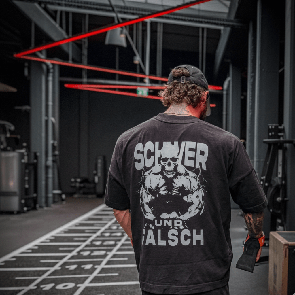 Schwer und falsch (Backprint) Oversize Blast