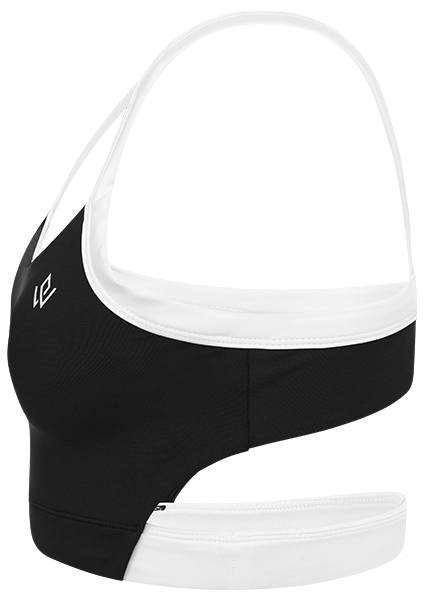 Workout Empire Strike Bra - Obsidian Schwarz