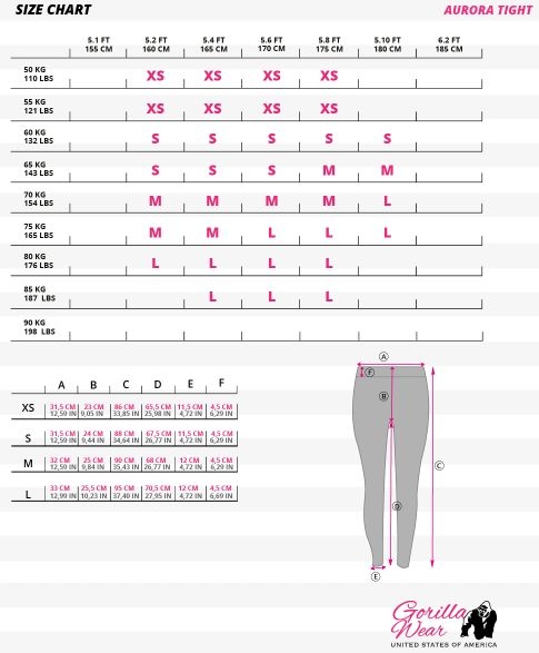 Gorilla Wear Aurora Tights - Mixed Gray