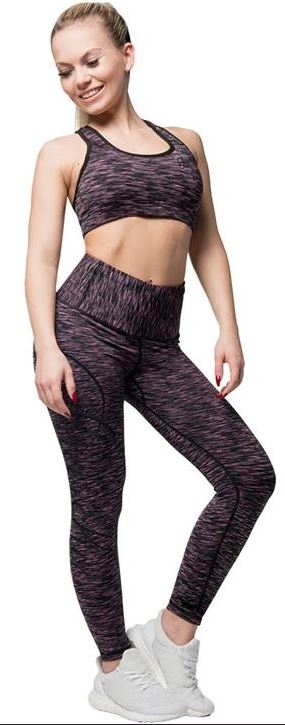 Anarchy Apparel Cushy Sports Bra - Pink