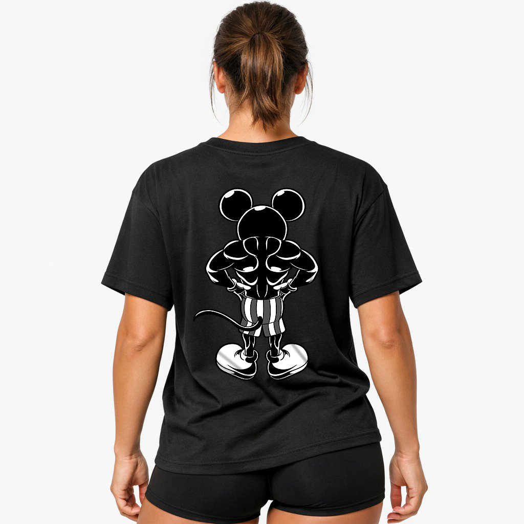 Lat spread (Backprint) Oversized Shirt
