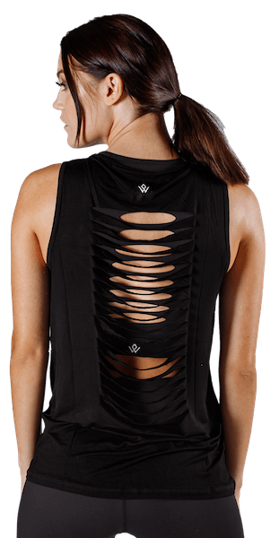 Workout Empire Slay Tank - Obsidian Schwarz