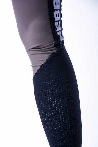 Nebbia High Waist Mesh Leggings - Mocha