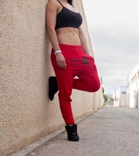 Gorilla Wear Celina Drop Crotch Joggers - Schwarz