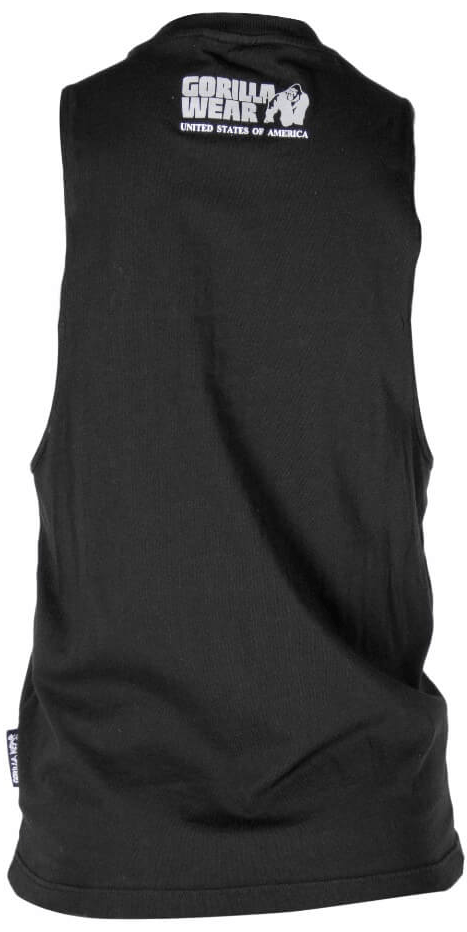Gorilla Wear Dakota Sleeveless T-Shirt - Schwarz