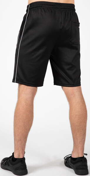 Gorilla Wear Wenden Track Shorts - Schwarz Weiß
