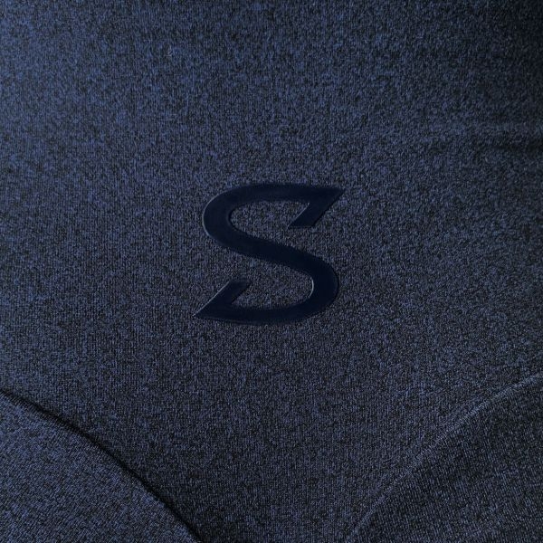 S-Shaped Leggings Sara Basic - Navy Melange