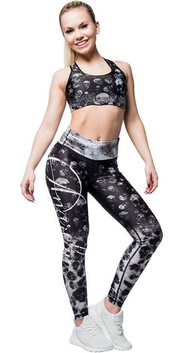 Anarchy Apparel Missfit Leggings - Black/White