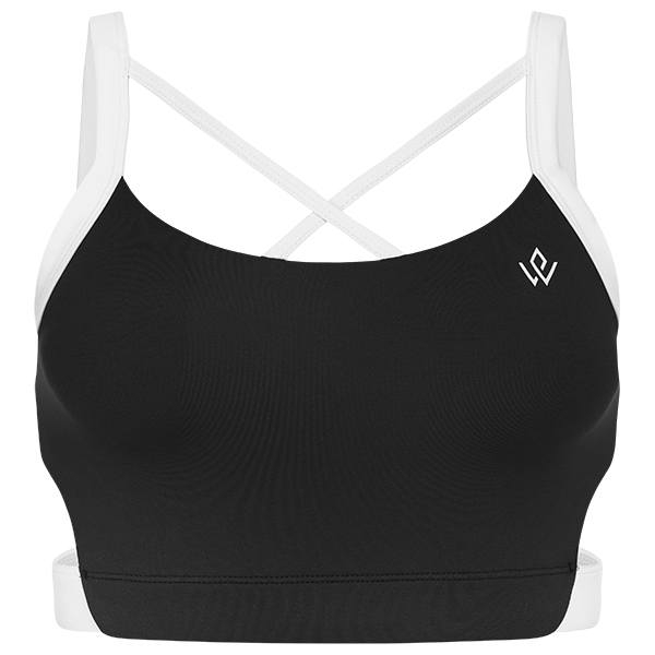 Workout Empire Strike Bra - Obsidian Schwarz