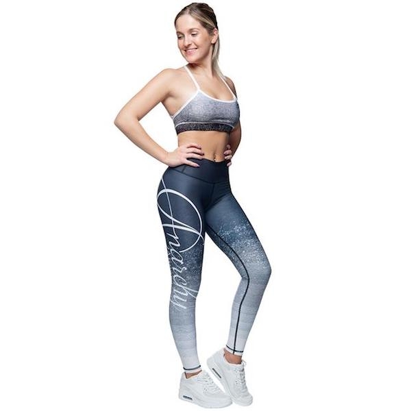 Anarchy Apparel Compression Leggings Stripes MF
