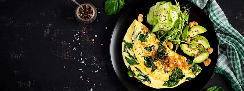 Leckeres No Carb Mittagessen Mittagessen ohne Kohlenhydrate