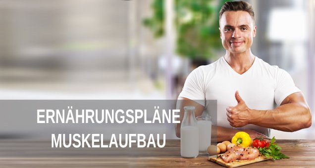 Ern&auml;hrungspl&auml;ne f&uuml;r den Muskelaufbau