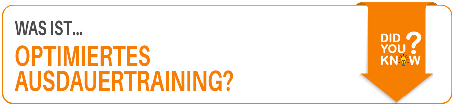 Was ist Optimiertes Ausdauertraining alt=