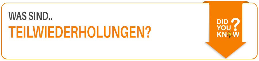 Was sind Teilwiederholungen? Teilwiederholungen im Fitness Lexikon erklärt