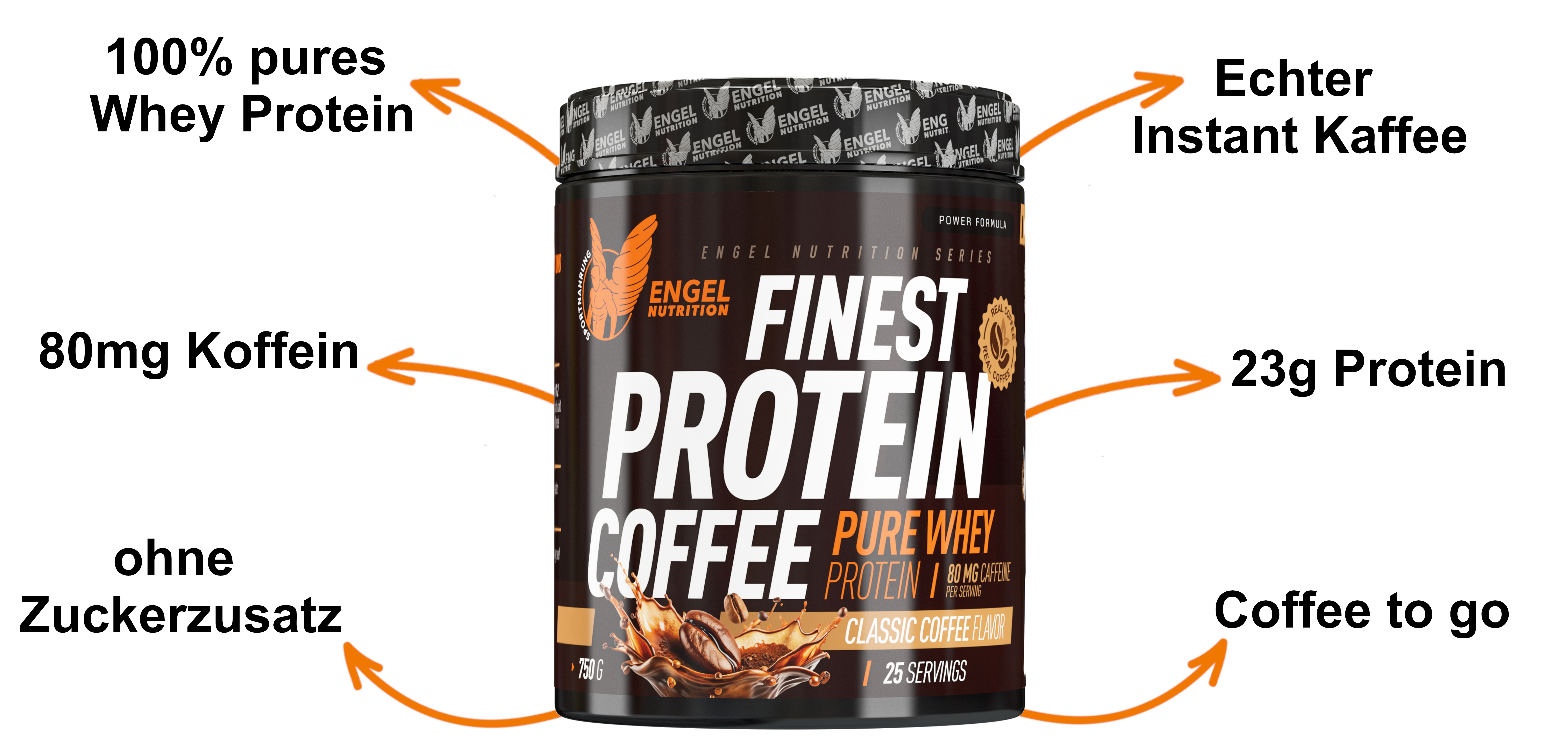 Finest Protein Coffee Vorteile